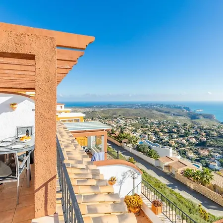 180-degrees Sea View With Pool Benitachell